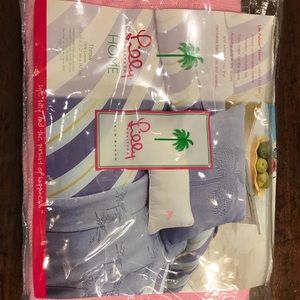 Lilly Pulitzer Palm Beach Pink Throw